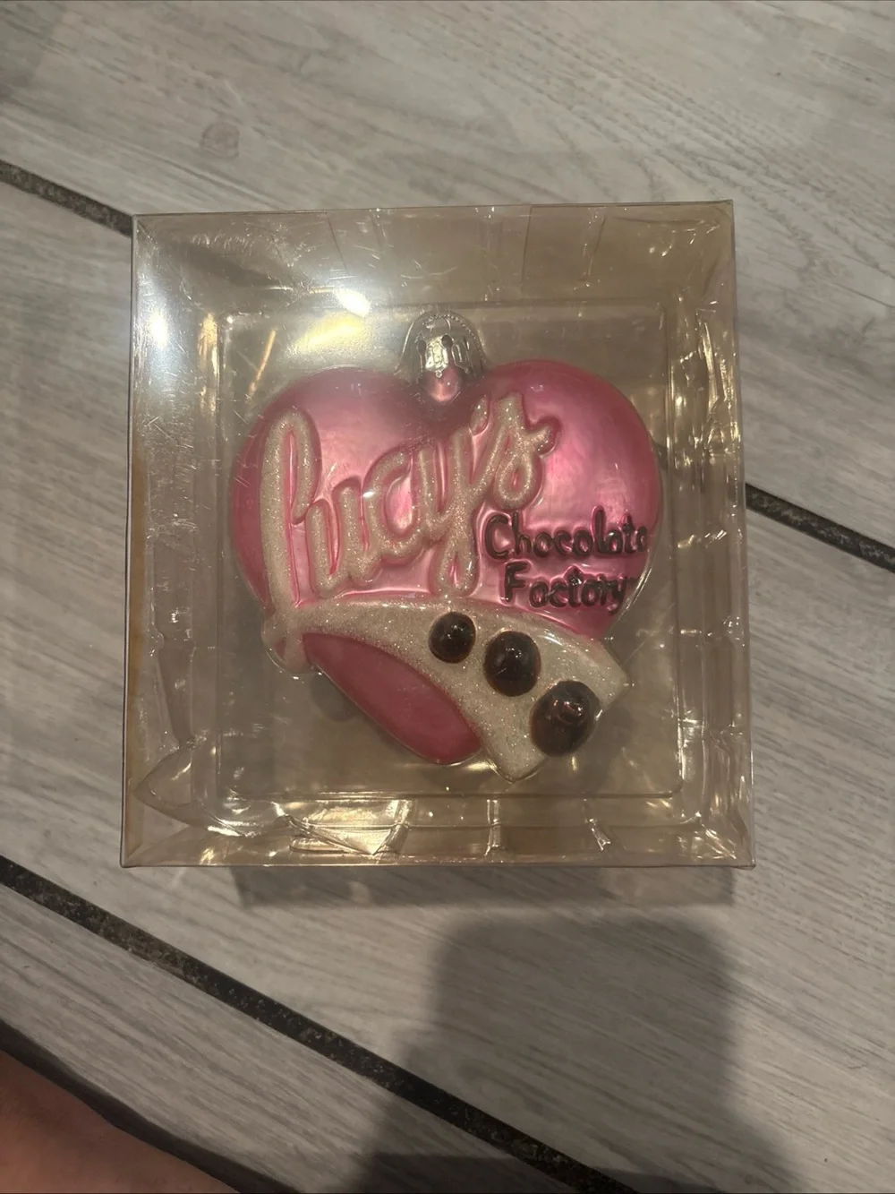 I love Lucy  Heart Ornament